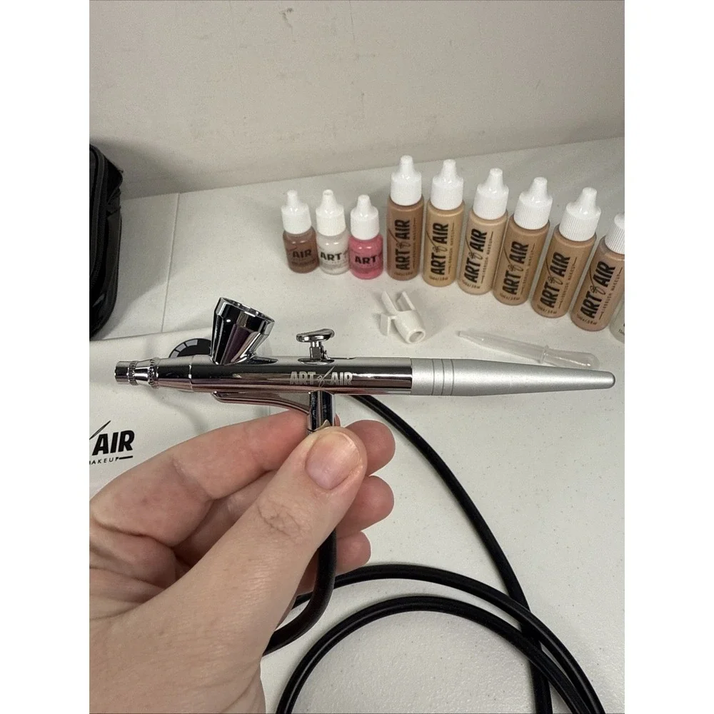 Art of Air Prof. Airbrush Makeup System/Fair-Medium Shades Foundation‎ Set